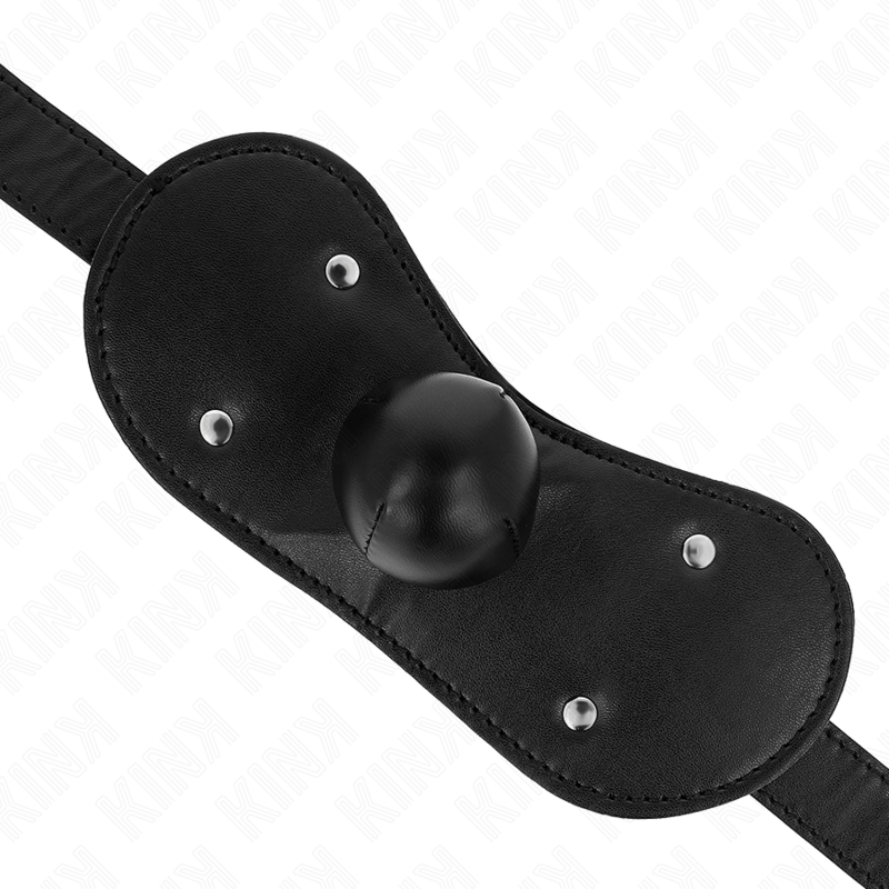 KINK - MÁSCARA BUCAL MORDAÇA COM BOLA E FECHO AJUSTÁVEL 42-60 CM