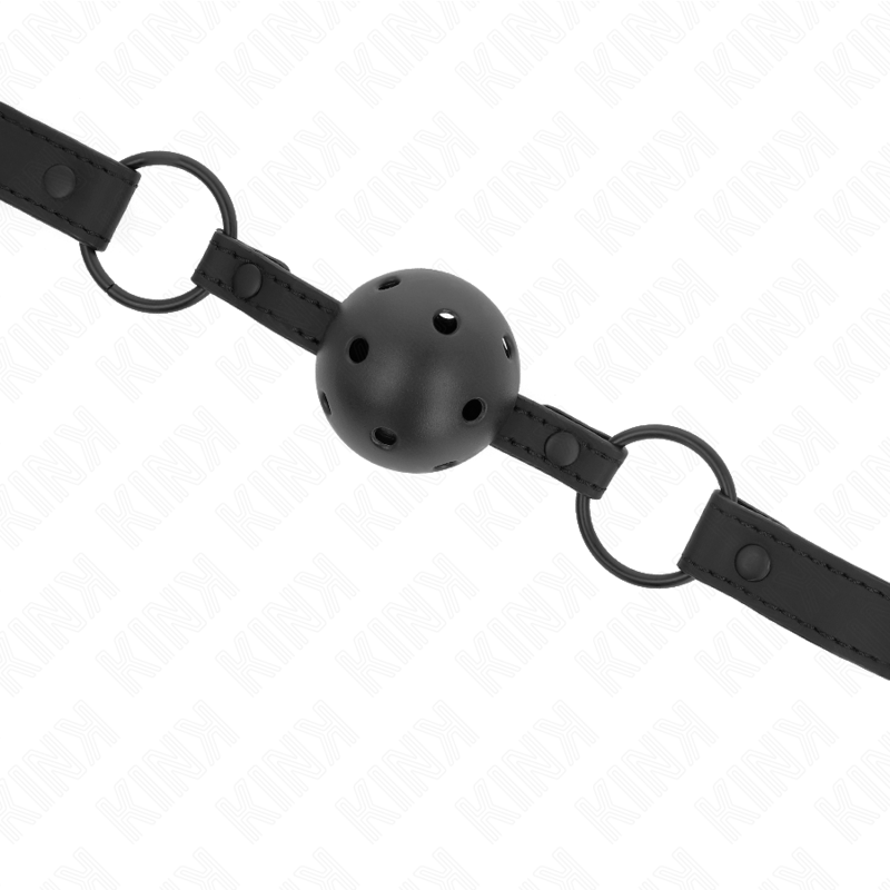KINK - BOLA NEOPRENO 4,5 CM MORDAÇA 63,5 X 2 CM AJUSTÁVEL 41 X 59 CM