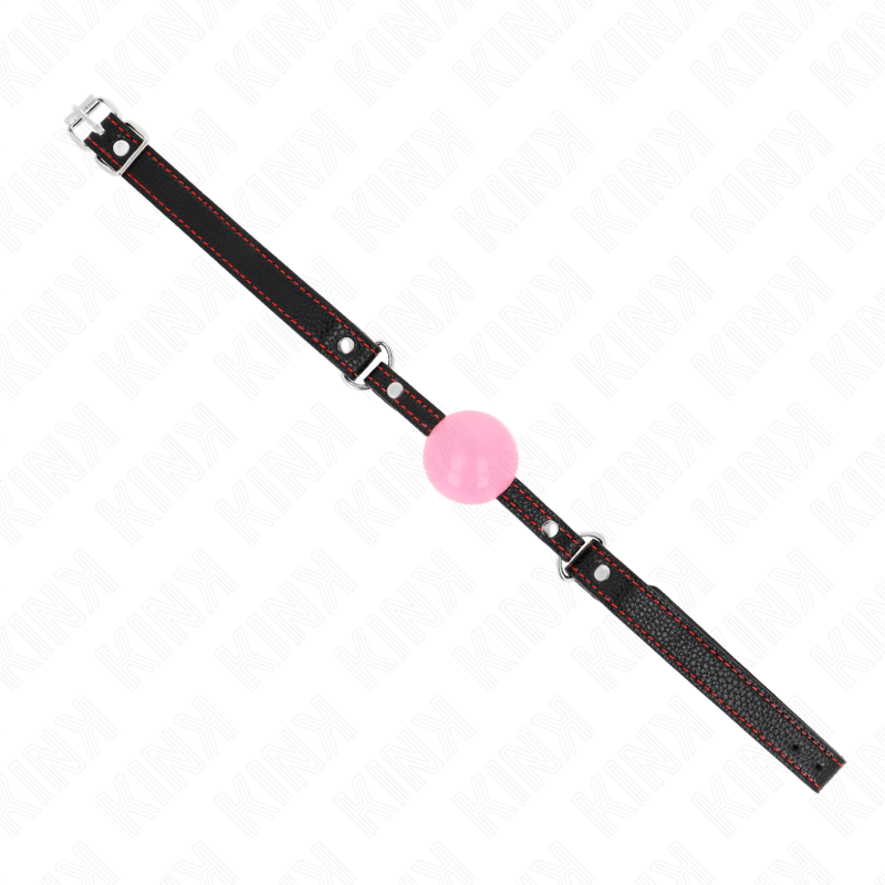 KINK - MORDAÇA DE BOLA 4 CM EM OURO ROSA 60 X 2 CM