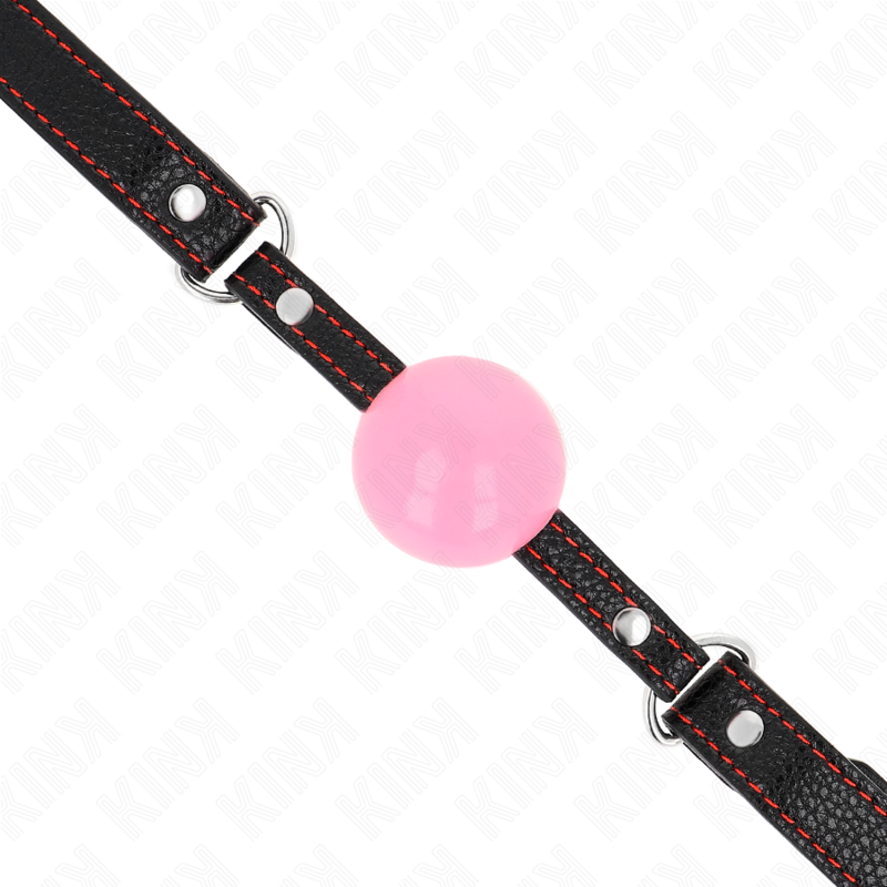 KINK - MORDAÇA DE BOLA 4 CM EM OURO ROSA 60 X 2 CM