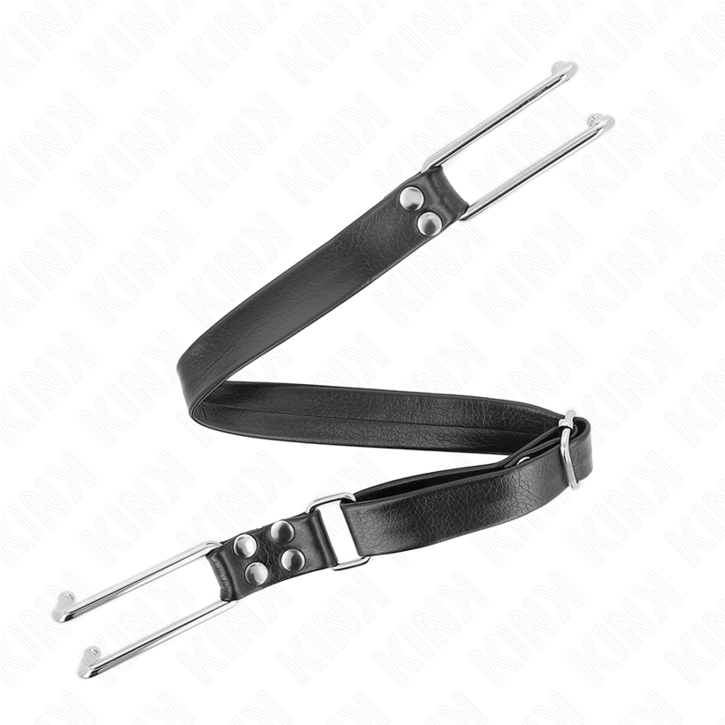 KINK - MORDAÇA COM GANCHO DE METAL AJUSTÁVEL 36-52 CM