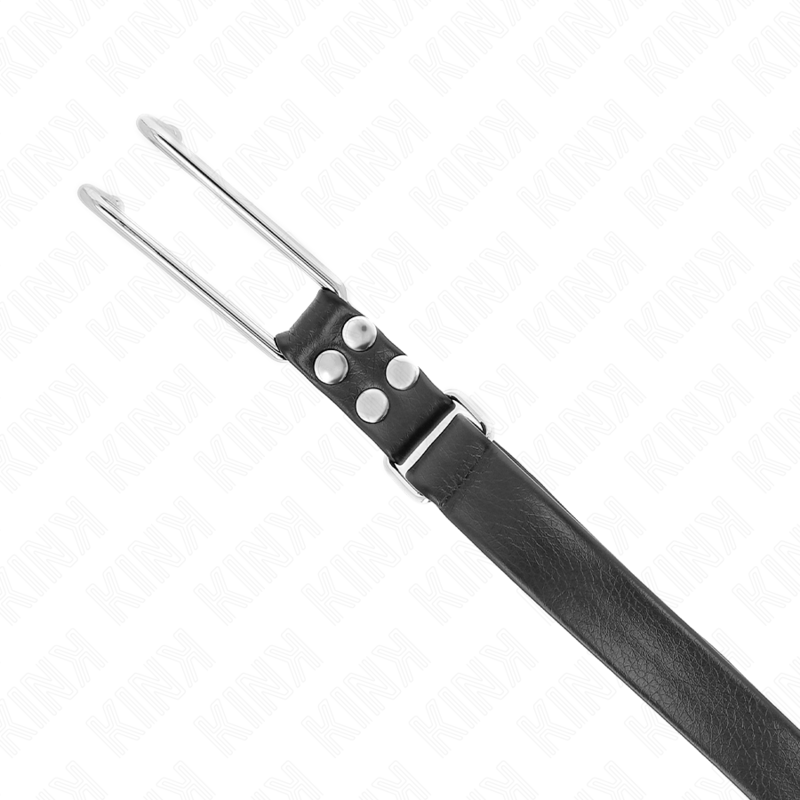 KINK - MORDAÇA COM GANCHO DE METAL AJUSTÁVEL 36-52 CM