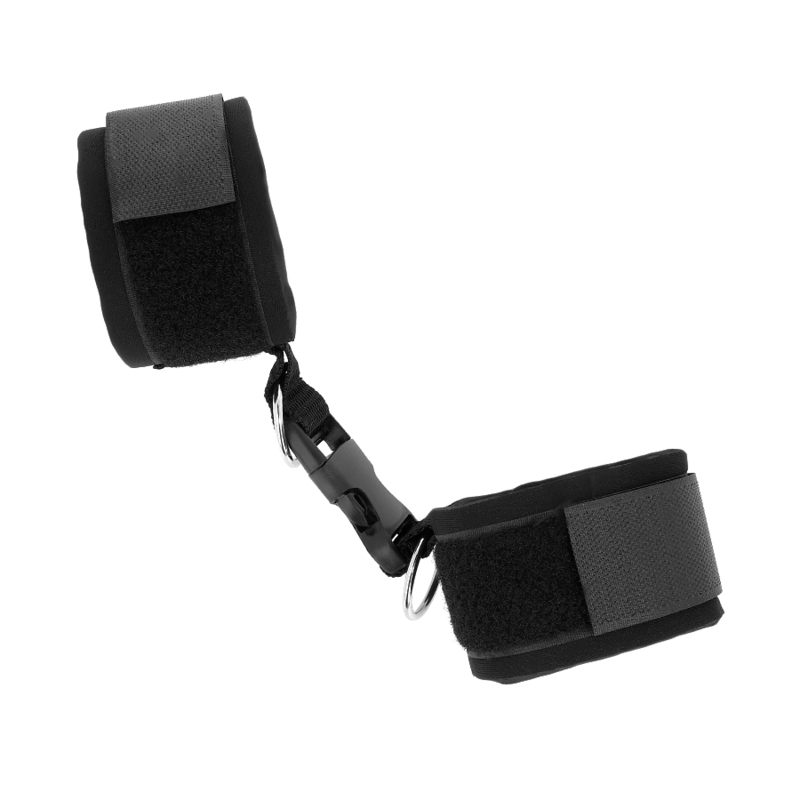 KINK - RETENÇÕES DE PULSO NEOPRENO HOOK&amp;LOOP FASTENER PRETO AJUSTÁVEIS 22-34 CM