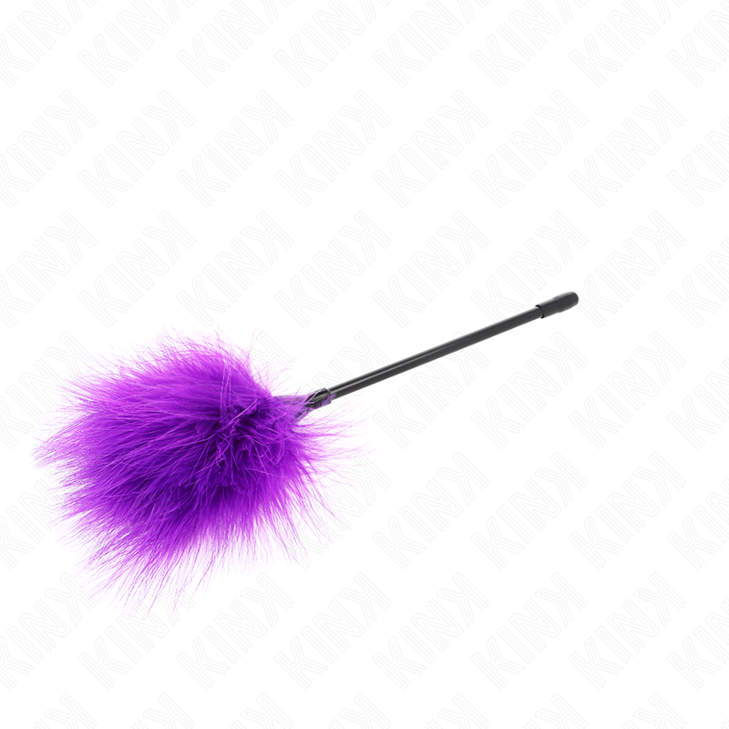KINK - PLUMAS PARA COSQUINHAS ROXAS USADAS EM KIT BONDAGE 27 CM