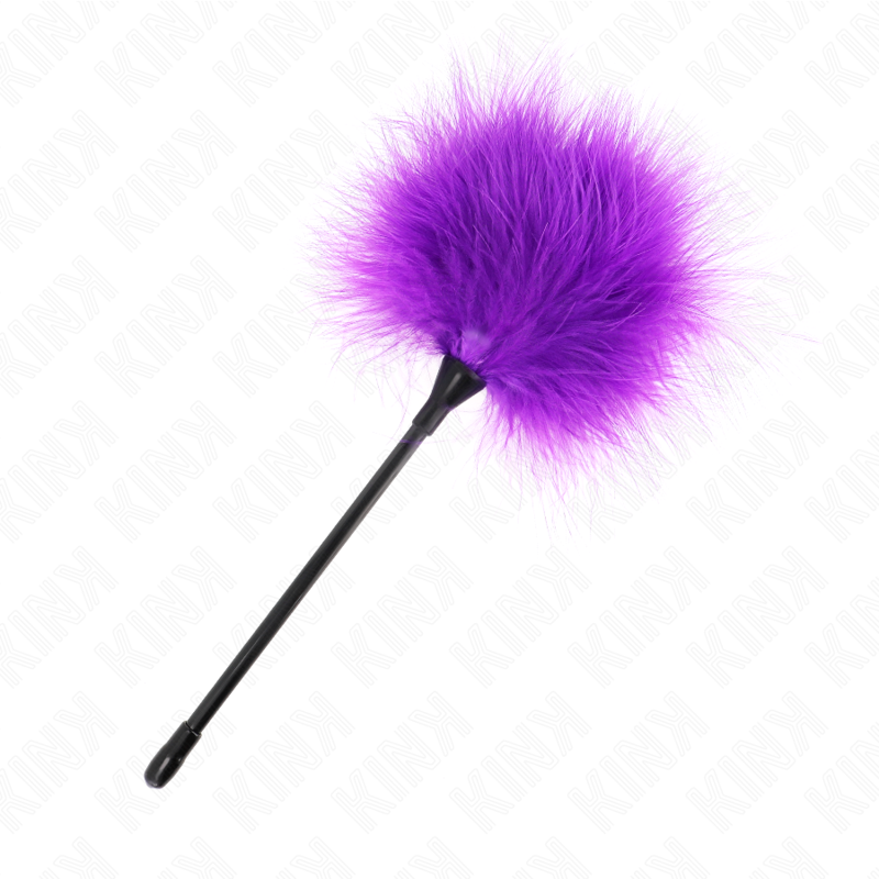 KINK - PLUMAS PARA COSQUINHAS ROXAS USADAS EM KIT BONDAGE 27 CM