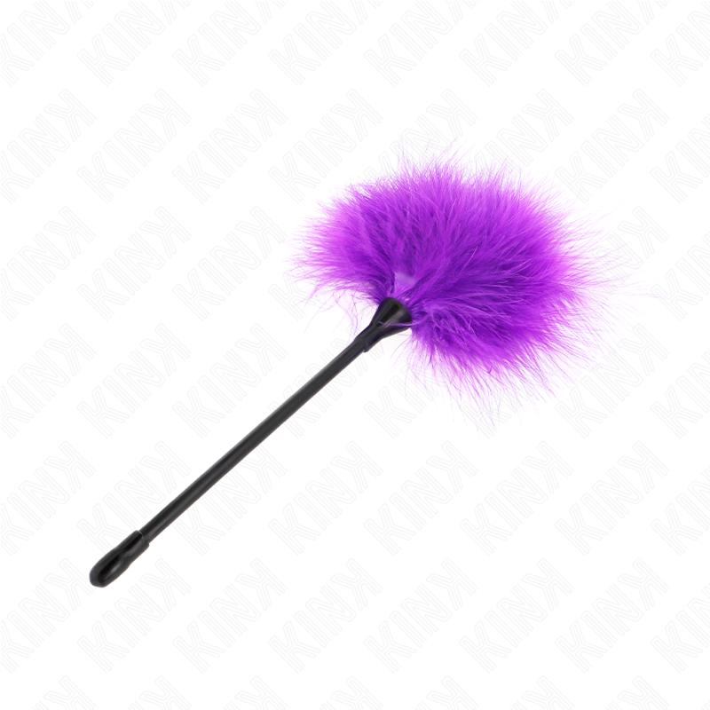 KINK - PLUMAS PARA COSQUINHAS ROXAS USADAS EM KIT BONDAGE 27 CM