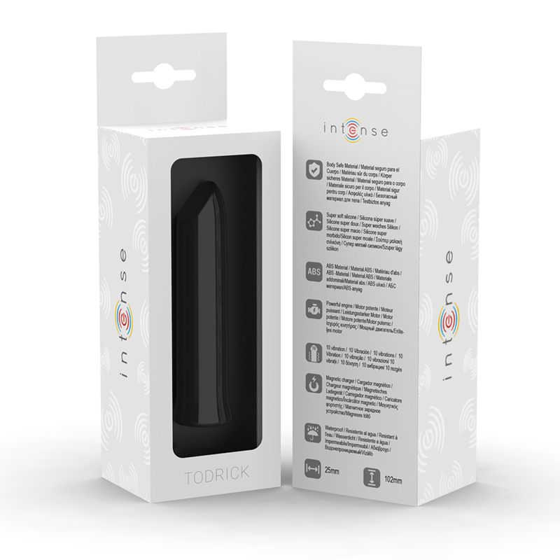 Intenso - Todrick Clit Estimulante Bala Preta