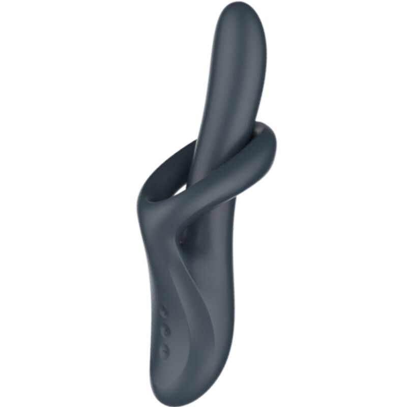 Satisfyer Heat Flex 4 Vibrador de Efecto Térmico 12 Vibrações Cinza