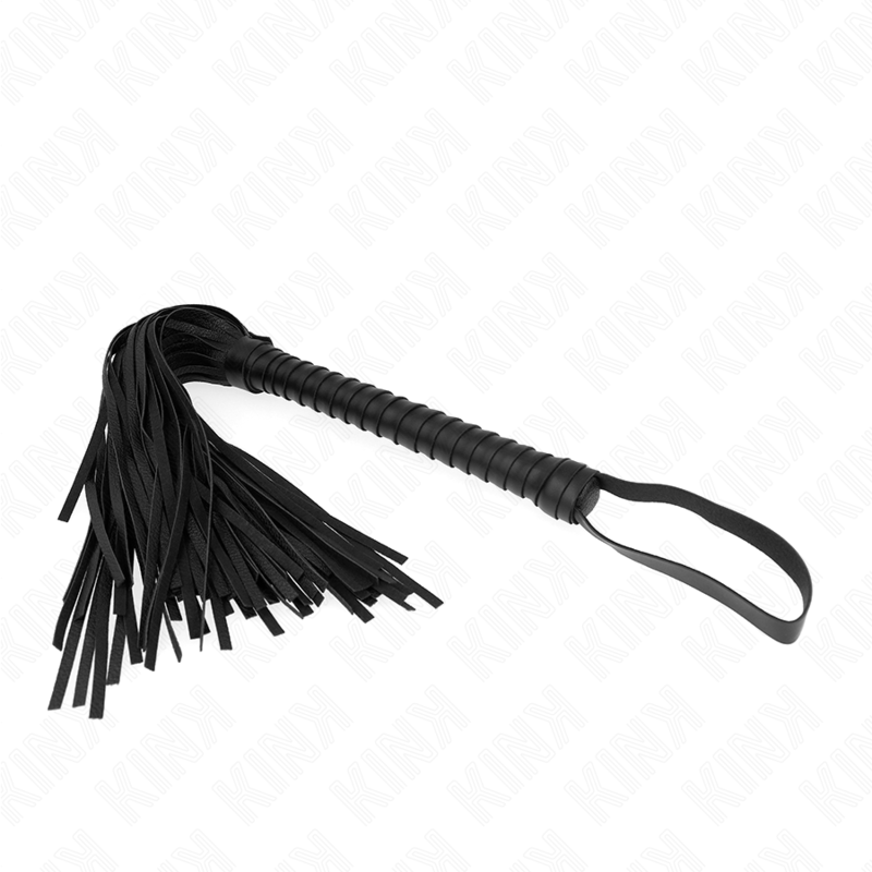KINK - CHICOTE COM CABO TEXTURIZADO PRETO 48.5 CM