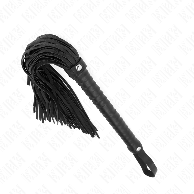 KINK - CHICOTE COM CABO TEXTURIZADO PRETO 48.5 CM