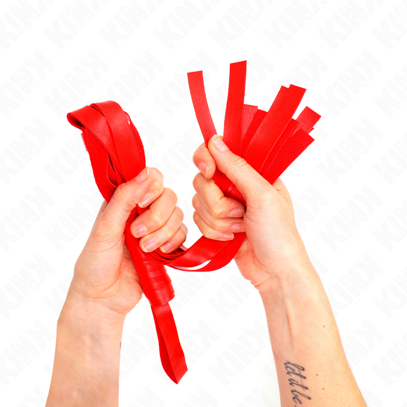 KINK - CHICOTE DE CAUDA LARGA VERMELHO 48.5 CM