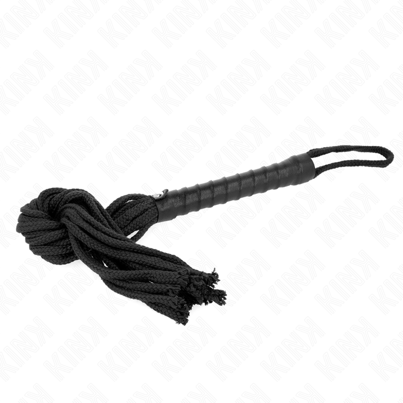 KINK - CHICOTE DE CORDA PRETO 56 CM