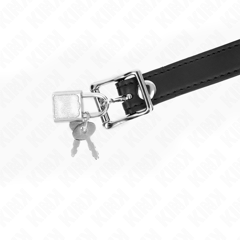 KINK - BOLA SILICONA MORDAÇA 4 CM COM FECHADURA 60 x 2 CM