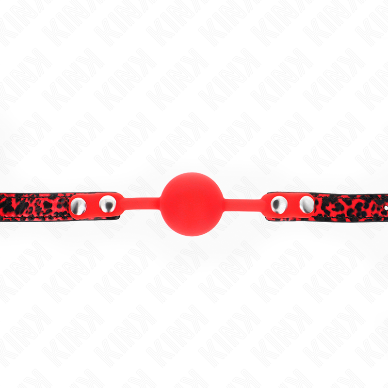 KINK - MORDAZA DE SILICONA BOLA 4 CM MODELO 2 60 x 2 CM