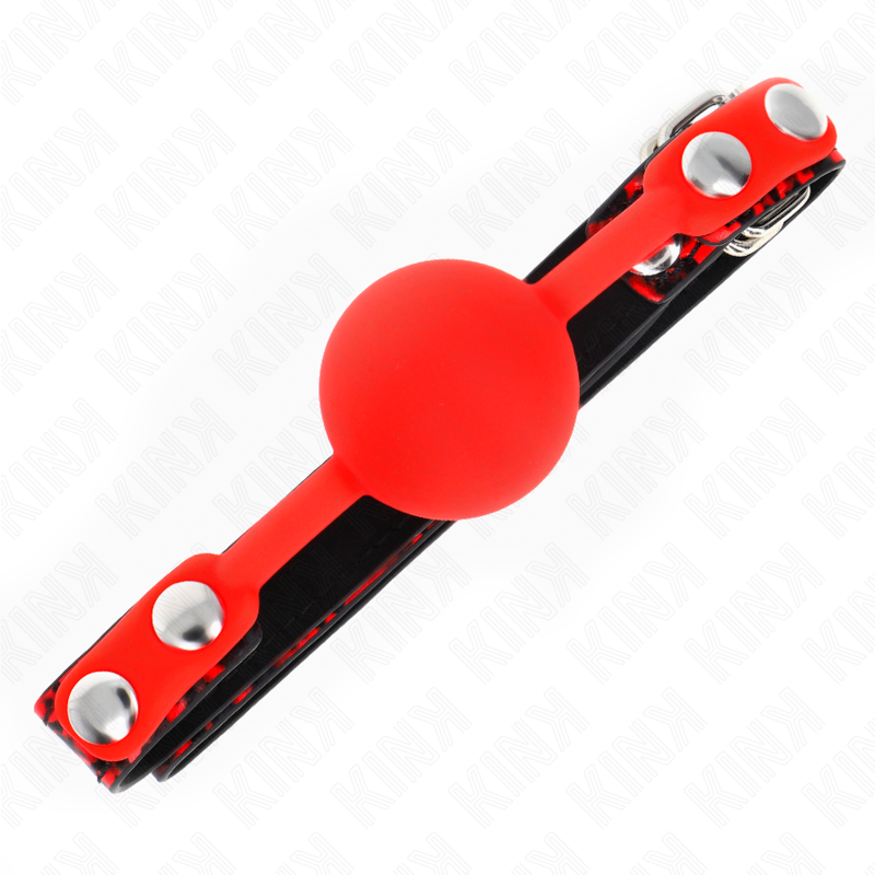 KINK - MORDAZA DE SILICONA BOLA 4 CM MODELO 2 60 x 2 CM