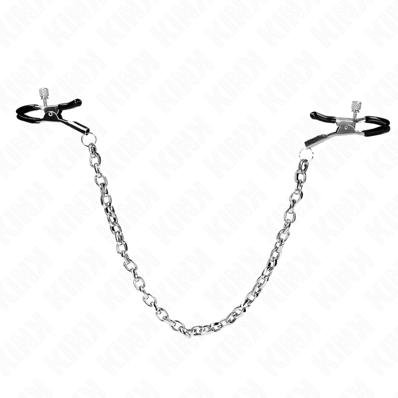 KINK - PINÇAS PARA MAMILOS COM CORRENTE GROSSA 30 CM