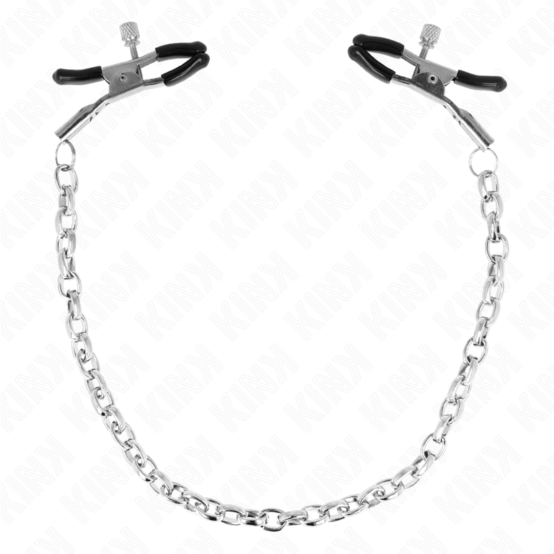 KINK - PINÇAS PARA MAMILOS COM CORRENTE GROSSA 30 CM