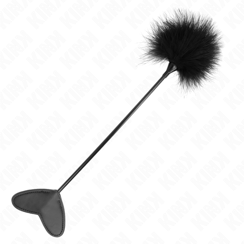 KINK - PLUMAS PARA COSQUINHAS COM PÁ EM FORMA DE CORAÇÃO 31 CM