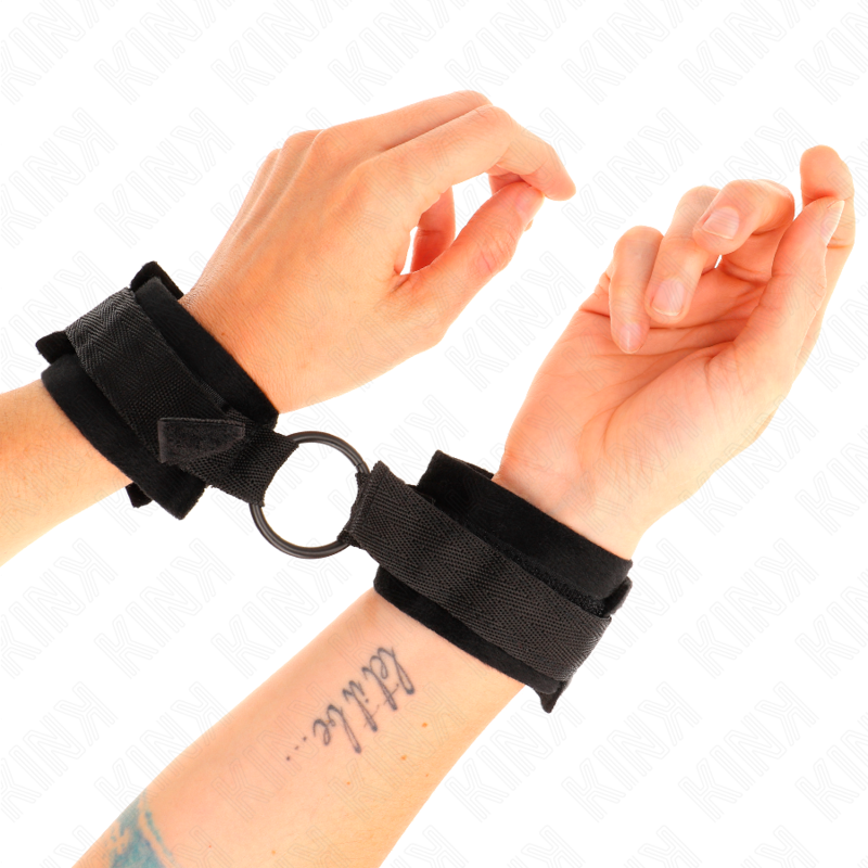 KINK - ALGEMAS 25 CM PARA INICIANTES COM ARGOLA 4 CM PRETAS AJUSTÁVEL 15-25 CM