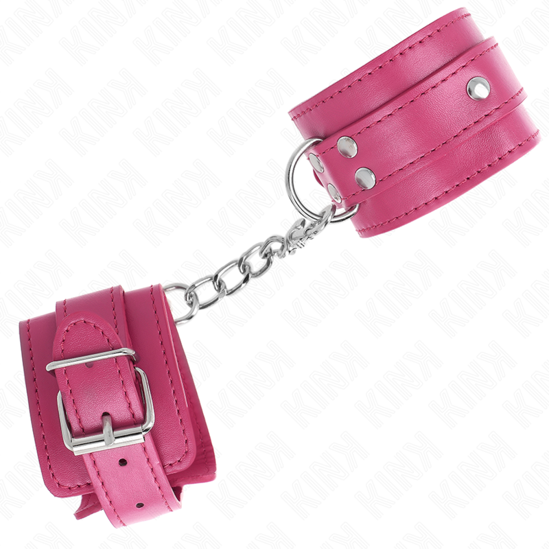 KINK - ALGEMAS COM 3 ARGOLAS EM D AJUSTÁVEL ROSAS 17.5-25 CM X 6 CM