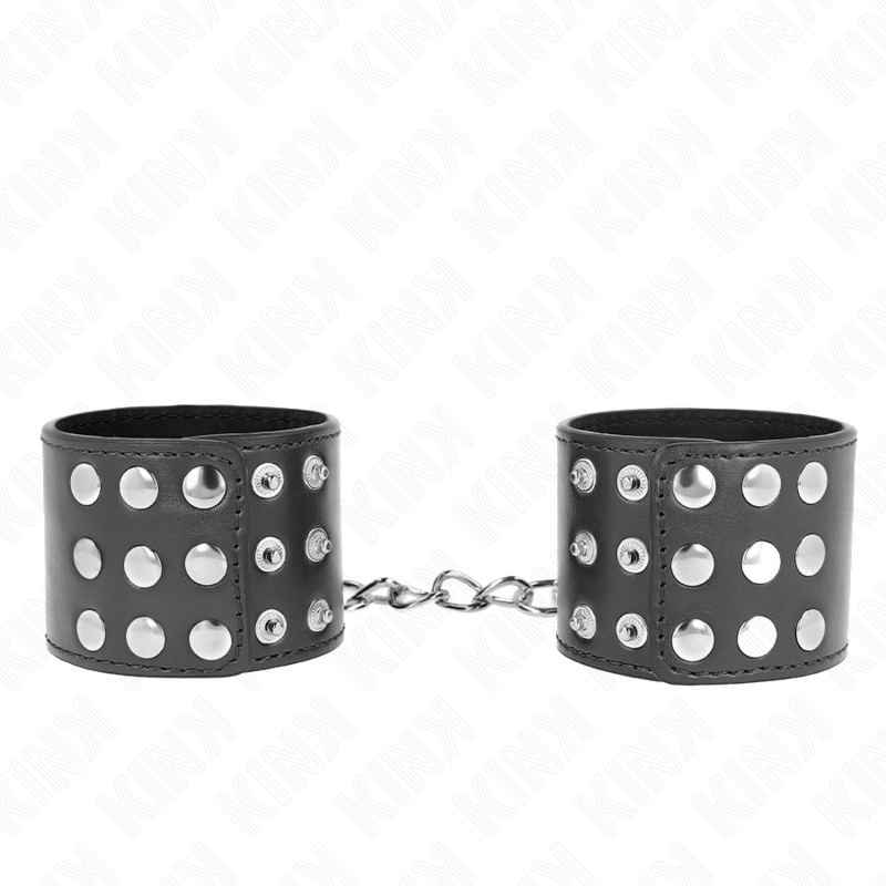 KINK - ALGEMAS COM FECHO DE PRESSÃO AJUSTÁVEL PRETAS 19-24 CM X 5.5 CM