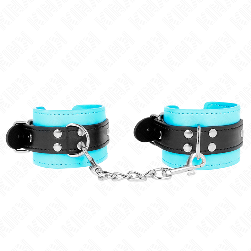 KINK - ALGEMAS COM GANCHO FORRADAS EM AZUL AJUSTÁVEL 20-28 CM X 5.5 CM