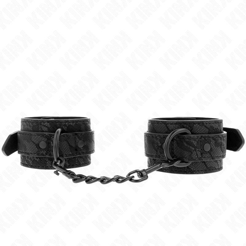 KINK - PUNKOS COBERTOS DE RENDA ESCURA AJUSTÁVEIS PRETO 19-26 CM
