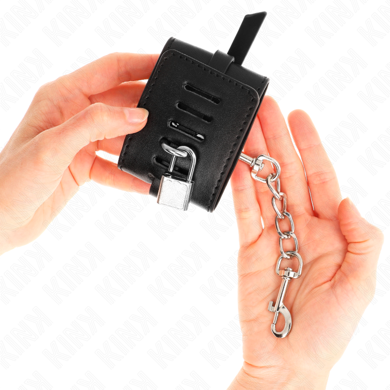 KINK - ALGEMAS DELUXE COM FECHO DE CADEADO AJUSTÁVEL 14.5-21 CM X 6 CM