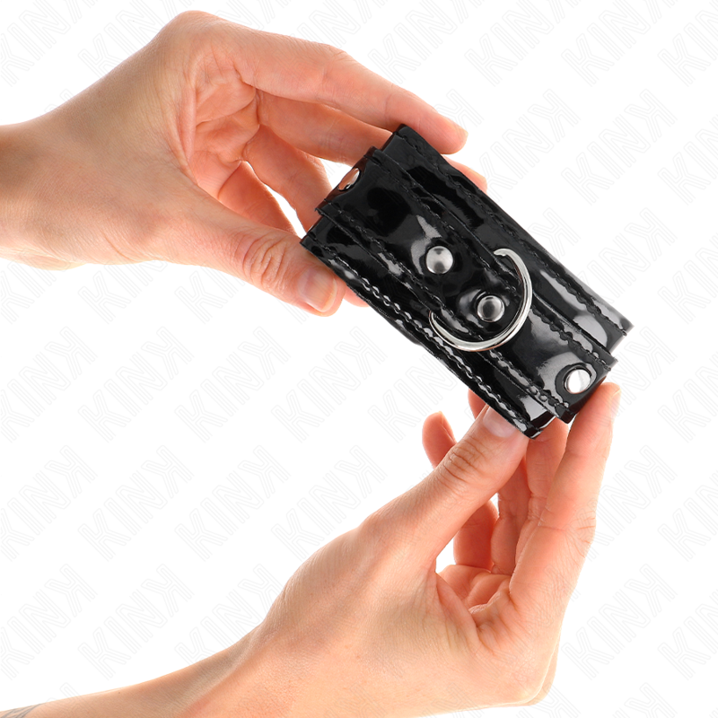 KINK - PUNKOS DE PULSO DE NEOPRENO BRILHANTE AJUSTÁVEIS 17-24 CM X 4,5 CM