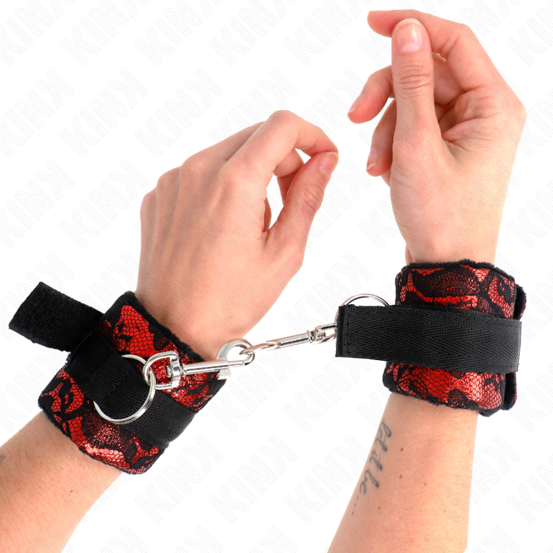 KINK - ALGEMAS DESIGN ESCÂNDALO VERMELHO/PRETO