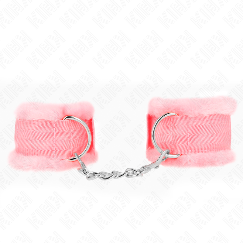 KINK - ALGEMAS FORRADAS ROSAS AJUSTÁVEL 17-31 CM X 7 CM