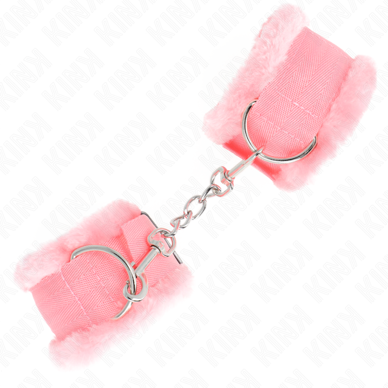 KINK - ALGEMAS FORRADAS ROSAS AJUSTÁVEL 17-31 CM X 7 CM