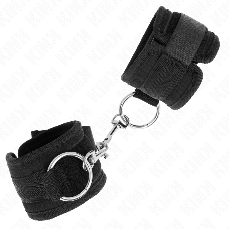 KINK - PUNKOS PRETOS AJUSTÁVEIS 18-35 CM X 6 CM