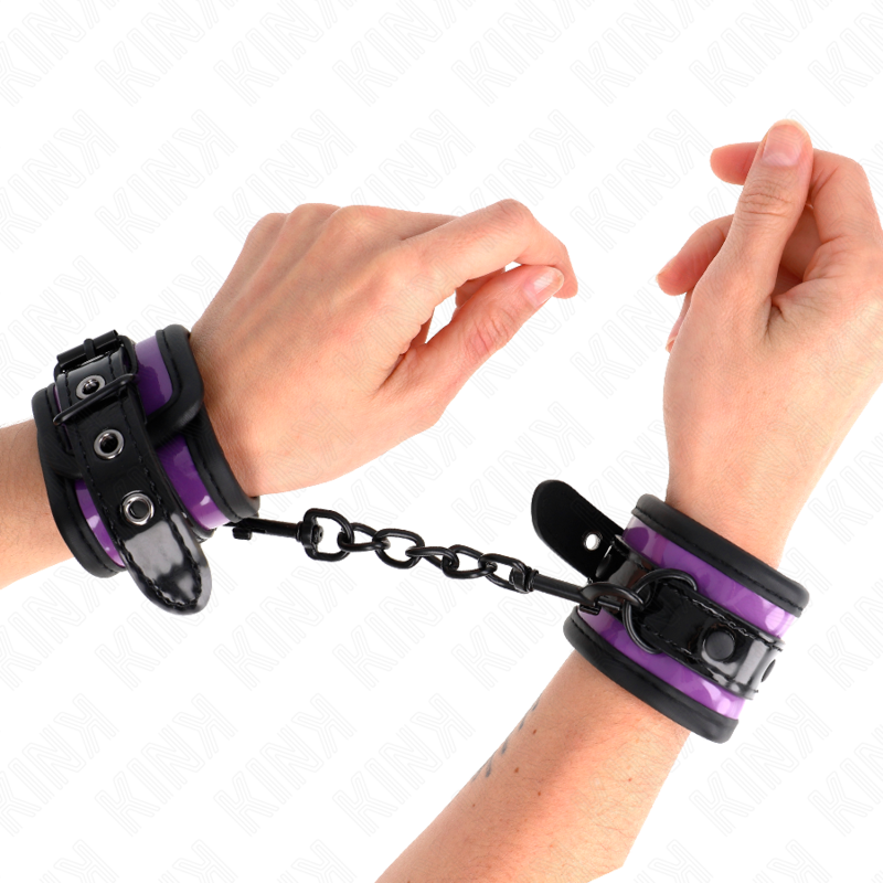 KINK - PUNKOS DE NEOPRENO ROXO CLARO AJUSTÁVEIS 21-28 CM X 5 CM