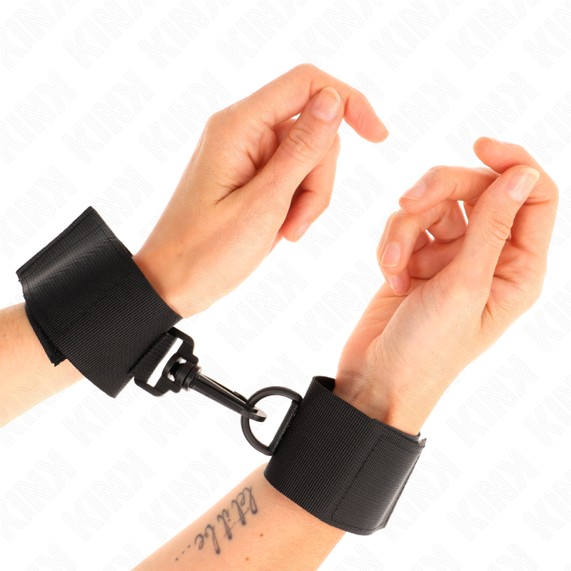 KINK - PUÑOS DE NYLON NEGRO