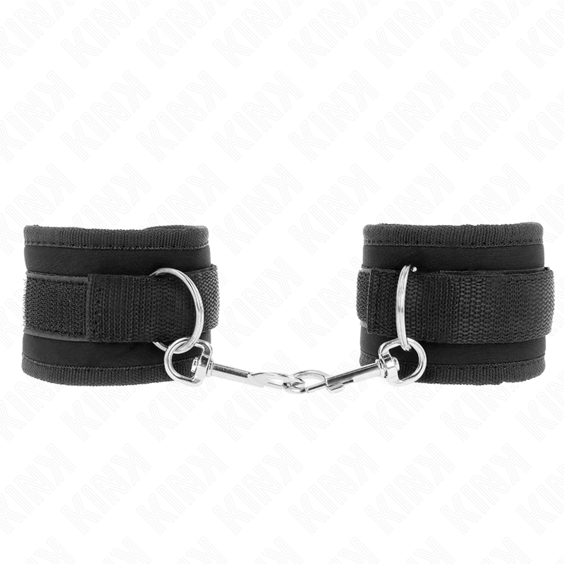 KINK - PULSO NYLON BIND HOOK&amp;LOOP PRETO MODELO 2 AJUSTÁVEL 18-35 CM X 6 CM