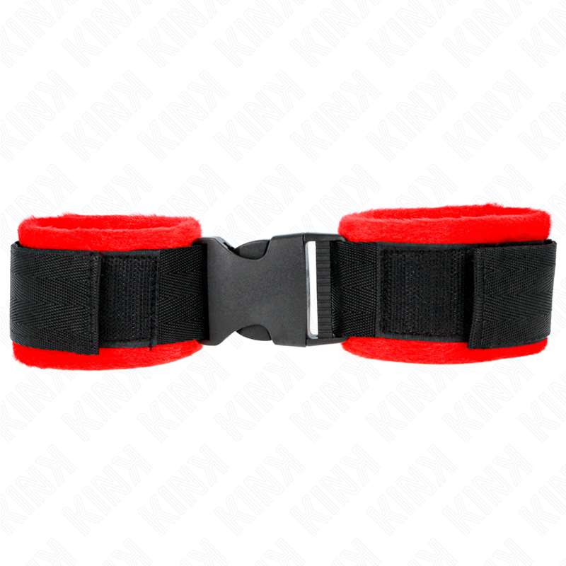 KINK - RETENÇÕES DE PULSO NYLON BIND HOOK&amp;LOOP PRETO MODELO 1 AJDUSTÁVEL 25-35 CM X 6 CM