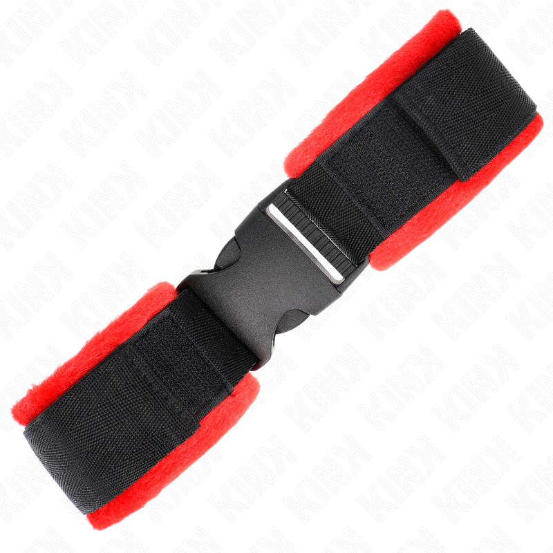 KINK - RETENÇÕES DE PULSO NYLON BIND HOOK&amp;LOOP PRETO MODELO 1 AJDUSTÁVEL 25-35 CM X 6 CM
