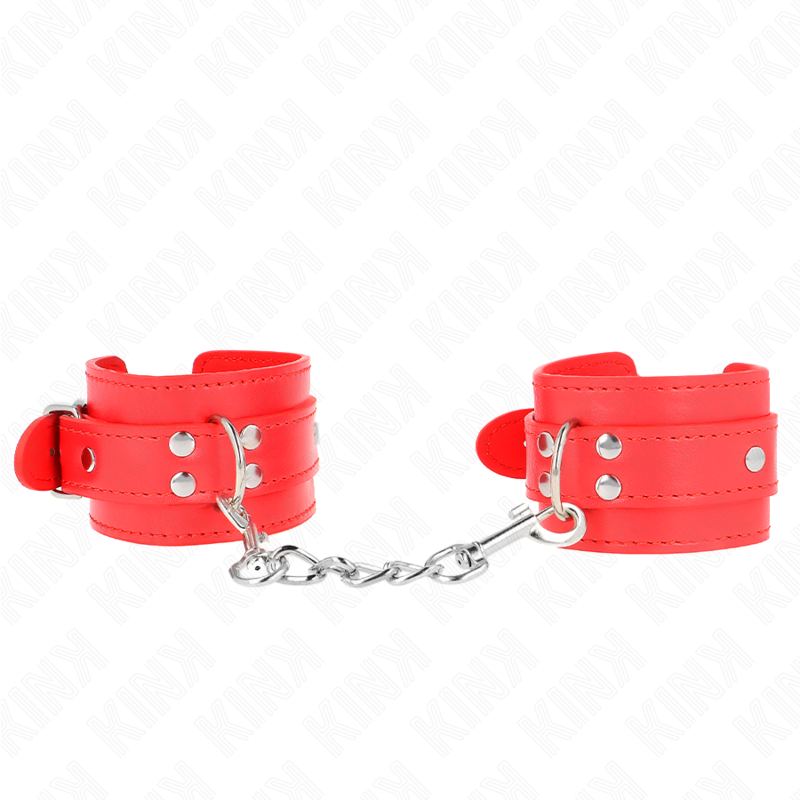 KINK - ALGEMAS SIMPLES VERMELHAS AJUSTÁVEL 20-23 CM X 5.5 CM