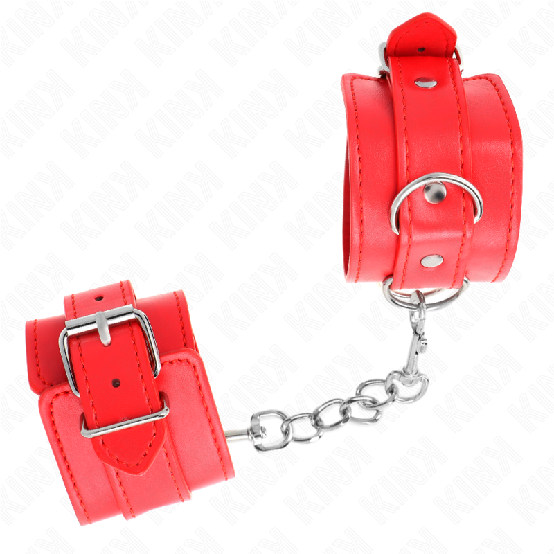 KINK - ALGEMAS SIMPLES VERMELHAS AJUSTÁVEL 20-23 CM X 5.5 CM