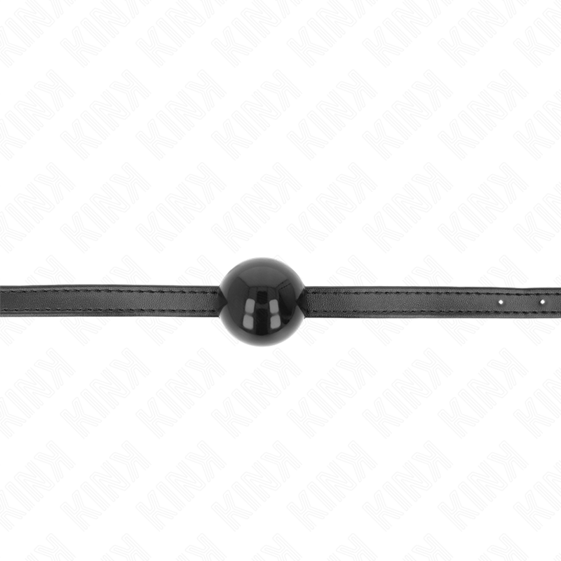 KINK - MORDAÇA DE BOLA 4 CM COM CORREIA SIMPLICITY PEQUENA