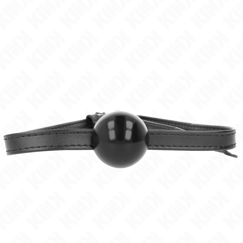 KINK - MORDAÇA DE BOLA 4 CM COM CORREIA SIMPLICITY PEQUENA