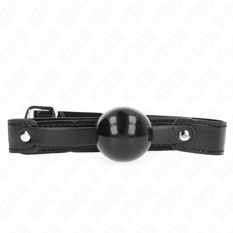 KINK - MORDAÇA COM BOLA 4 CM SUAVE EM TPE MODELO 2 65 x 2.5 CM