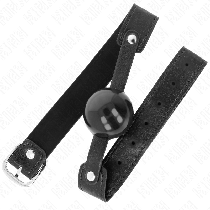 KINK - MORDAÇA COM BOLA 4 CM SUAVE EM TPE MODELO 2 65 x 2.5 CM