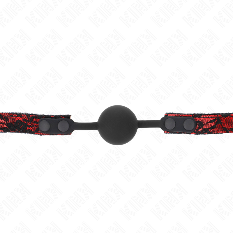 KINK - BOLA DE SILICONA SCANDAL 4 CM MORDAZA MODELO 1 65 x 2 CM