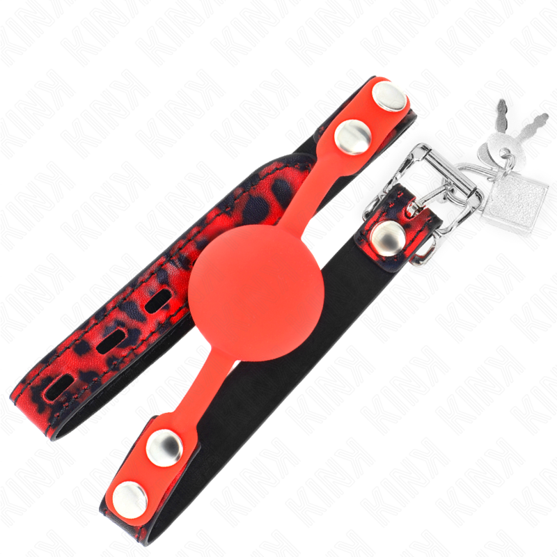 KINK - MODELO 2 BOLA SILICONA 4 CM COM FECHADURA 60 x 2 CM