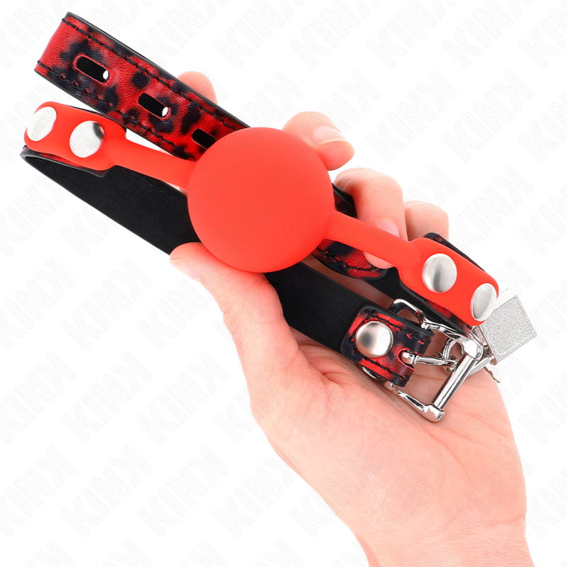 KINK - MODELO 2 BOLA SILICONA 4 CM COM FECHADURA 60 x 2 CM