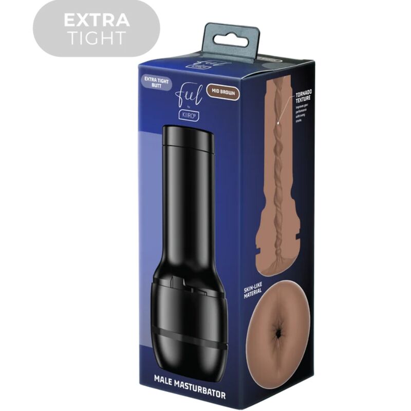 KIIROO - SIENTE STROKER EXTRA APRETADO CULO MÉDIO MARROM