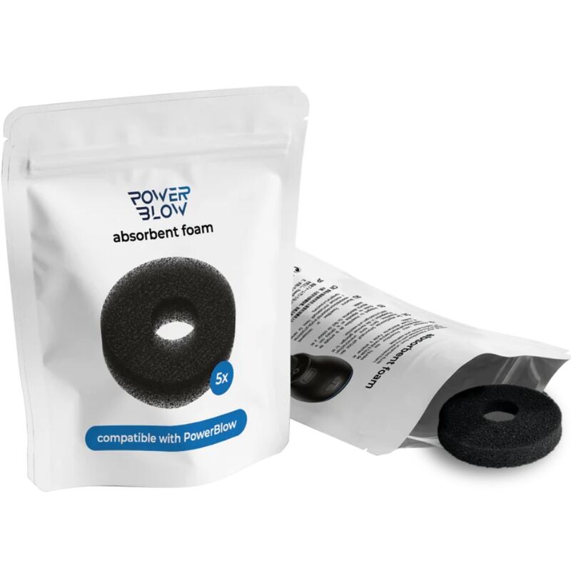 KIIROO - POWER BLOW ESPUMA ABSORVENTE DE REPOSIÇÃO 5 UNIDADES