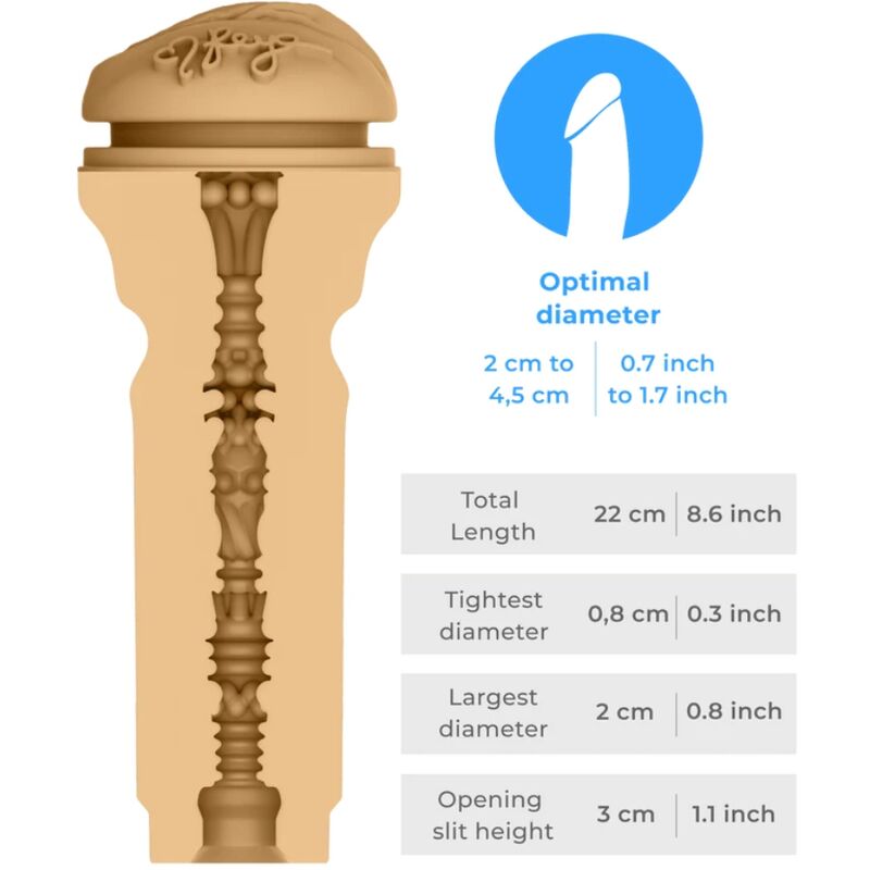 KIIROO - SIENTE REYA SUNSHINE STROKER KIIROO STARS COLEÇÃO